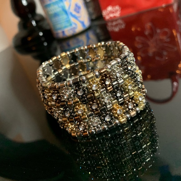 4 colors metal bracelet with diamonds💎 - Picture 3 of 6